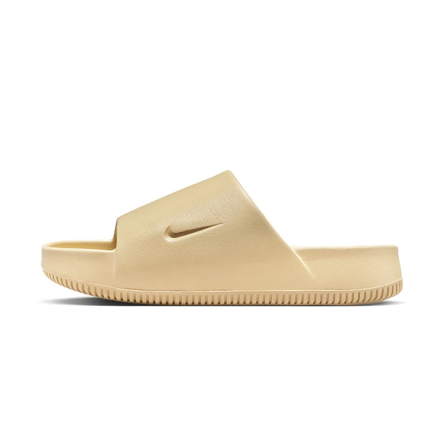 NIKE 耐吉 Calm Slide 女鞋 奶茶色 麵包鞋 防水 厚底 運動 休閒 拖鞋 FD4116-200