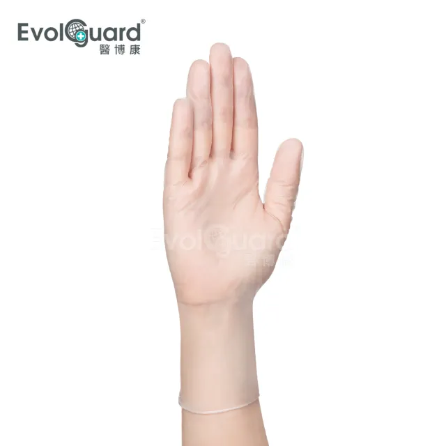 【Evolguard 醫博康】Classic醫用多用途PVC手套 四盒 共400入(透明/無粉/一次性/醫療手套)