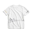 【EDWIN】江戶勝 男裝 富士山腳村莊印花短袖T恤(米白色)