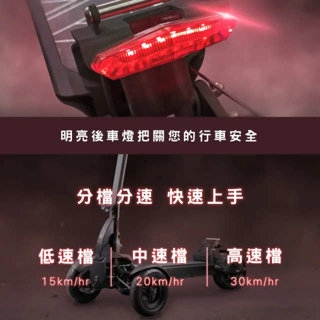 【Waymax】R16電動滑板車(三輪電動滑板車)