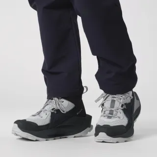 【salomon官方直營】女 ELIXIR Goretex 中筒登山鞋(碳黑/珍珠藍/火石灰)