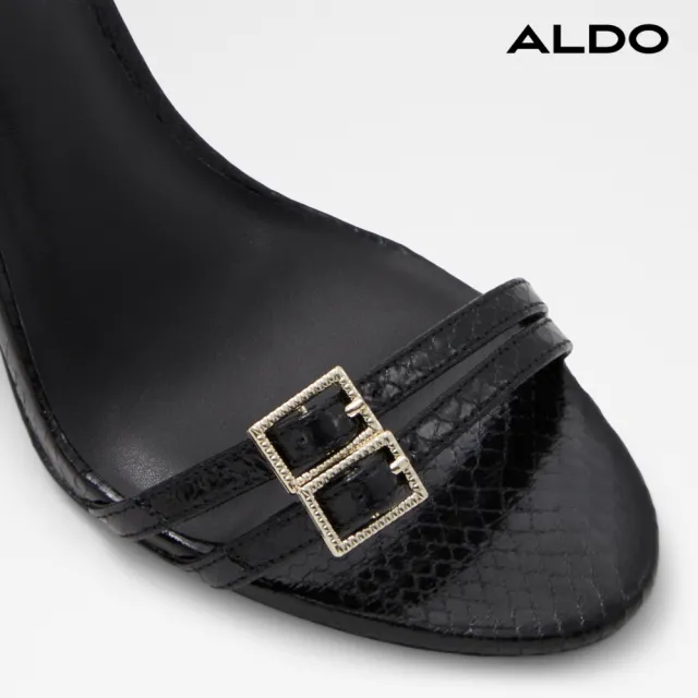 【ALDO】GRACIEE-時尚性感一字帶高跟鞋-女鞋(黑色)