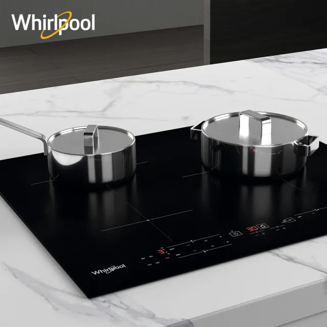 【Whirlpool 惠而浦】WSB2360BFP 感應爐220V/7200W(保溫 煮沸 融化 文火慢煮 兒童安全鎖 只送貨不裝)