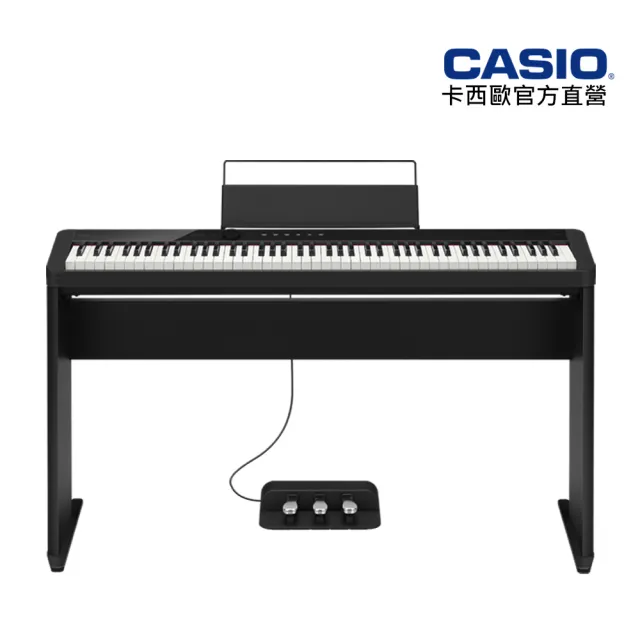 CASIO 卡西歐】原廠直營數位鋼琴PX-S1100BK-6A/CS-68PBK/BC-18黑色(含