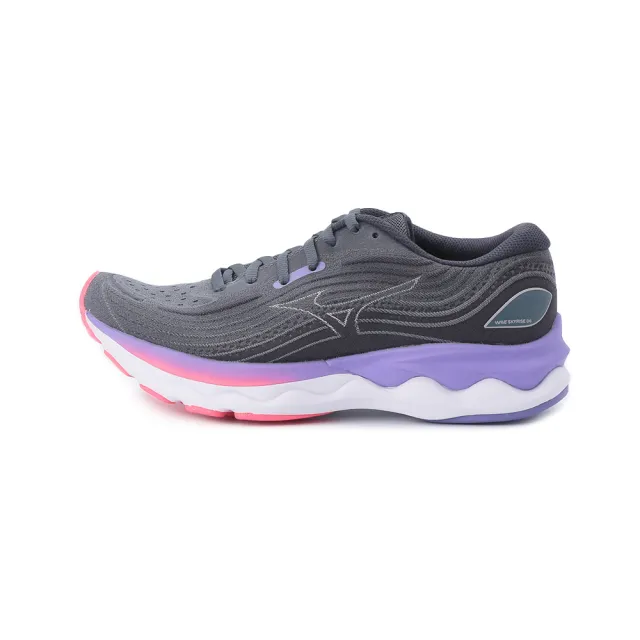 MIZUNO 美津濃】WAVE SKYRISE 4 慢跑鞋深灰女鞋J1GD230971 - momo購物 