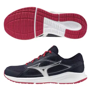 【MIZUNO 美津濃】慢跑鞋 女鞋 運動鞋 緩震 一般型 寬楦 MAXIMIZER 26 藍 K1GA240123