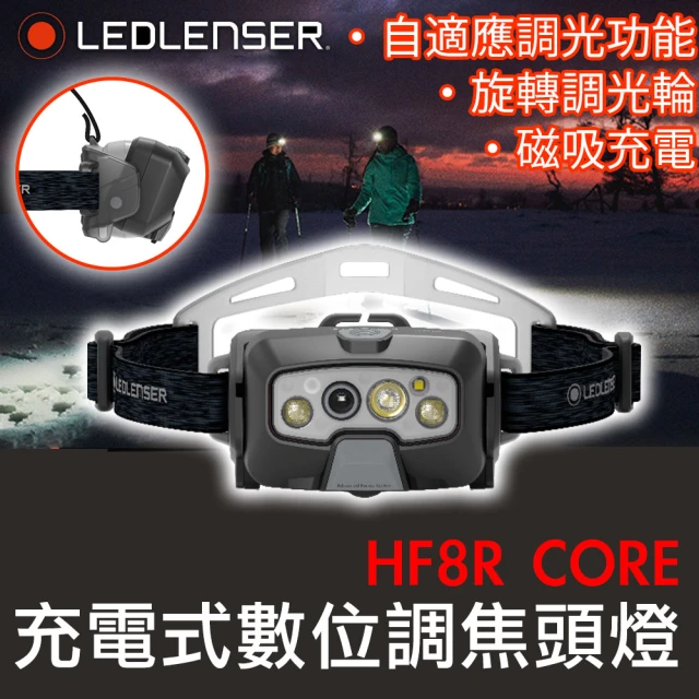 德國Ledlenser HF6R WORK 充電式數位調焦工