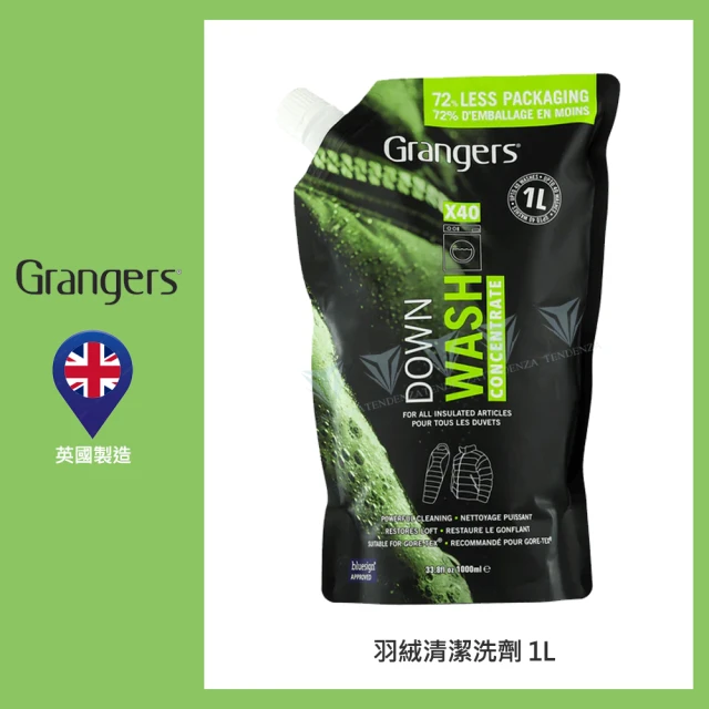 英國 Grangers 補充包-羽絨清潔洗劑-蓬鬆&活化防潑(洗劑/清潔/羽絨/英國製/衣物)