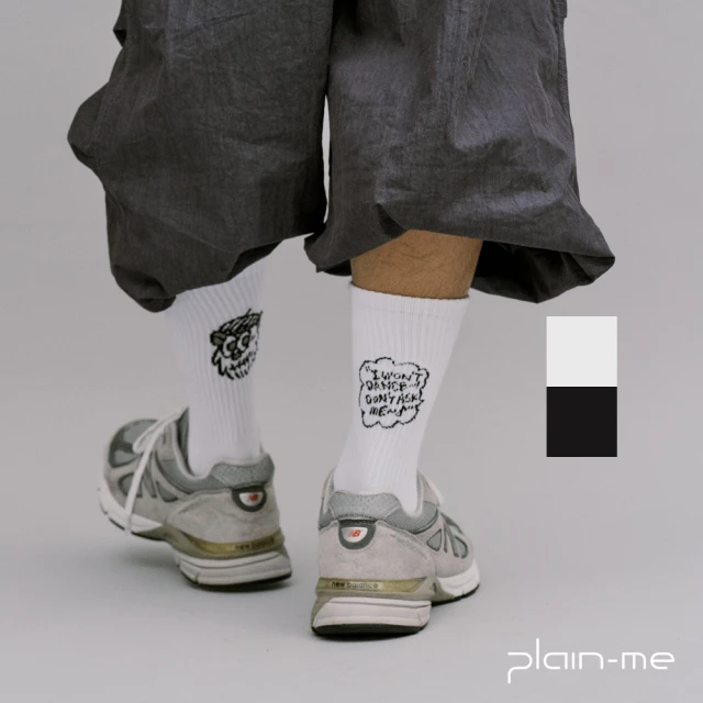 plain-me Gary聯名 JACK Socks CRV2939-232(男款/女款 共2色 襪 長襪)