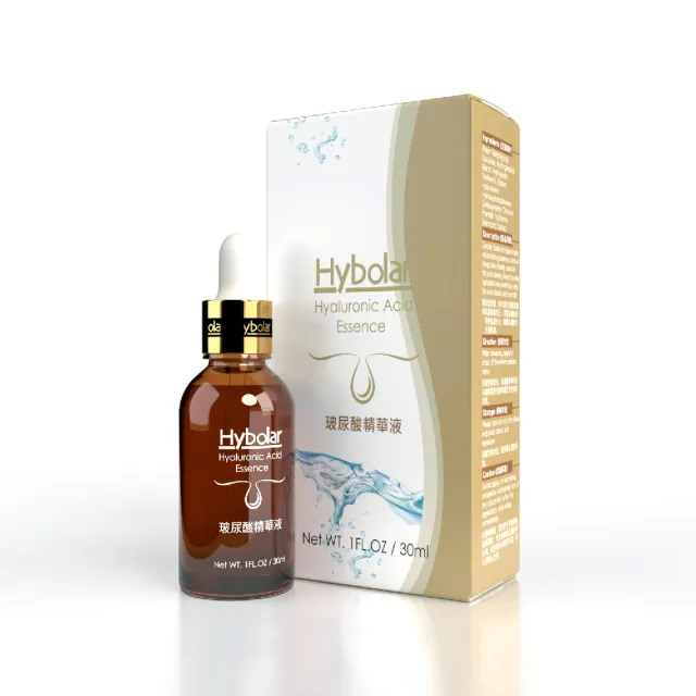 【Hybolar】玻尿酸精華液30ml(滋潤保水保濕廣分子玻尿酸淨白透亮淨透光感深層保濕敏感肌)