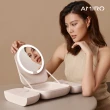 【AMIRO】覓光 Cube S 行動LED磁吸美妝鏡折疊收納化妝箱(化妝鏡/化妝包/包包鏡/旅行/情人節禮物)