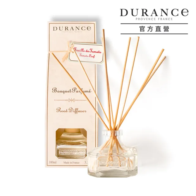 【DURANCE 朵昂思】大地擴香組 100ml(多款可選[橙花/麝香花/盛開果園/葡萄柚/櫻桃李/橄欖樹/杏仁香草])