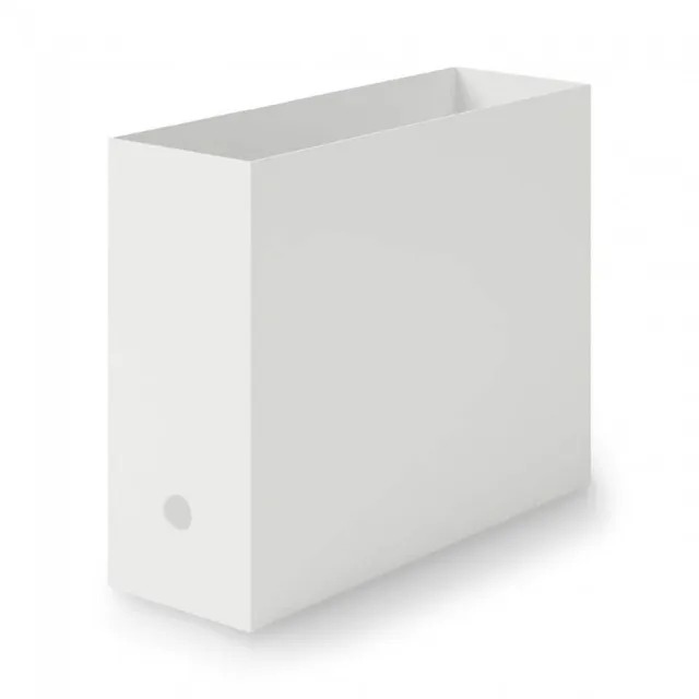 【MUJI 無印良品】聚丙烯檔案盒.標準型.1/2.白灰*4+聚丙烯檔案盒.標準型.A4用.白灰*2