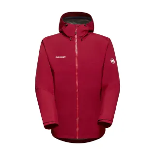 【Mammut 長毛象】Convey Tour HS Hooded Jacket AF GTX防水連帽外套 緋紅 男款 #1010-28451