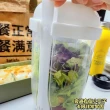 【Dagebeno荷生活】透明PP材質附蓋附叉子便攜沙拉杯 健康輕食養生減脂早餐盒(2入)