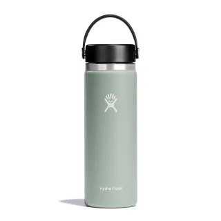 【Hydro Flask】20oz/592ml 寬口提環保溫瓶(灰綠)