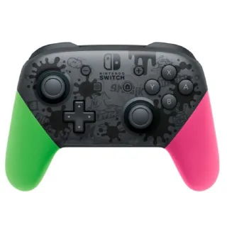【Nintendo 任天堂】任天堂 Switch Pro 控制器 漆彈大作戰2(台灣公司貨)