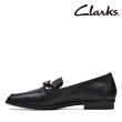 【Clarks】女鞋Sarafyna Iris  時尚鍊條造型微方頭樂福鞋(CLF74917D)
