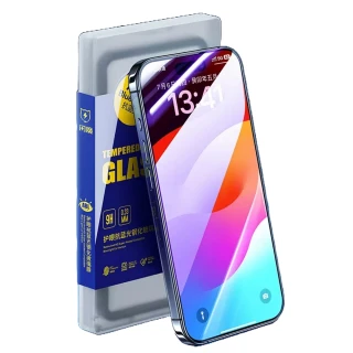 【閃魔】蘋果Apple iPhone 15 pro 鋼化玻璃保護貼9H(抗藍光2片裝)