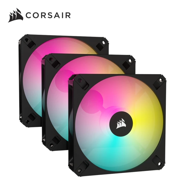 CORSAIR 海盜船 AR120 ARGB風扇X3+控制器