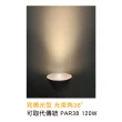 【DanceLight 舞光】14W LED PAR38 防水投射燈泡(IP66 3000K 黃光 E27 全電壓 戶外室內兩用)