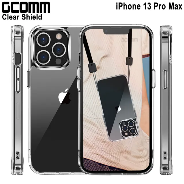 【GCOMM】iPhone 13 Pro Max 6.7吋 晶透厚盾抗摔殼 Clear Shield(晶透厚盾抗摔)