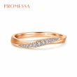 【PROMESSA】星宇系列 18K玫瑰金鑽石戒指
