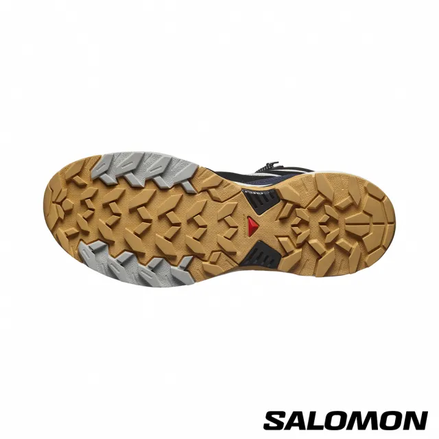 salomon】男X REVEAL 2 Goretex 低筒登山鞋(軍藍/黑/深礦灰) - momo