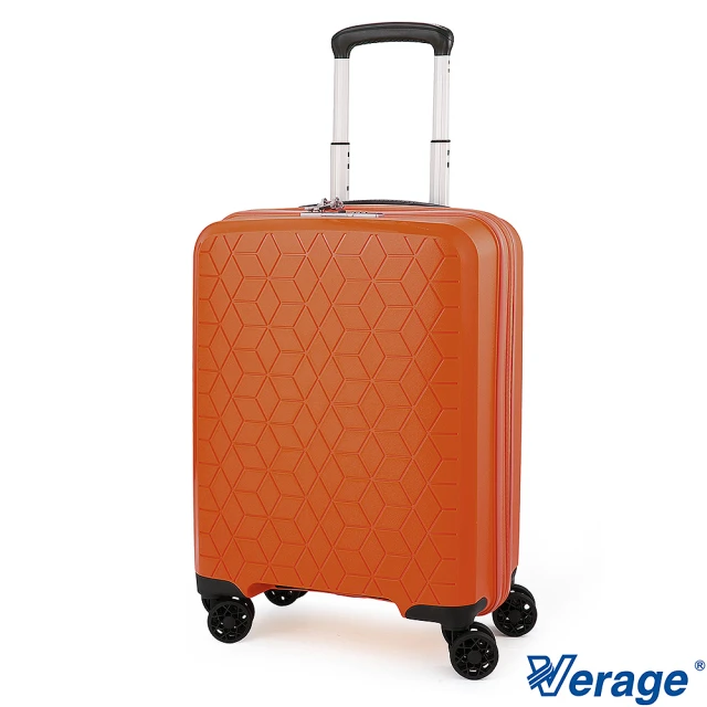 Verage 維麗杰 19吋鑽石風潮系列登機箱/旅行箱(橘)