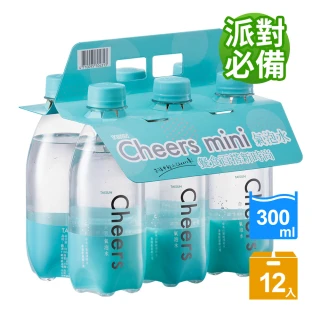 【泰山】Cheers mini氣泡水300mlx2組(共12入)