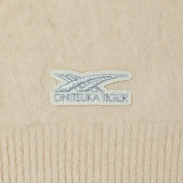 【Onitsuka Tiger】Onitsuka Tiger鬼塚虎-長袖軟毛針織連帽衫(2183B243-700)