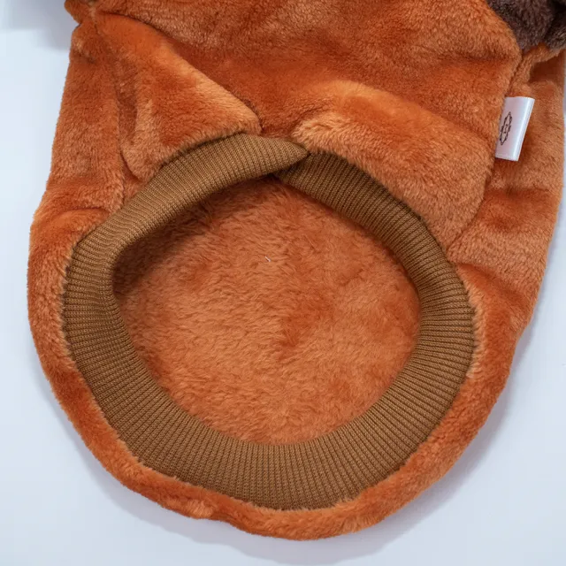 【QIDINA】寵物軟綿綿可愛保暖法蘭絨衣(貓衣服 狗狗衣服 寵物衣服 貓咪衣服 寵物用品)