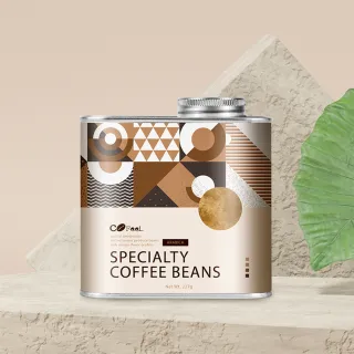 【Cofeel 凱飛】肯亞AA極品咖啡豆-淺中焙(227g/罐)