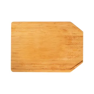 【Taste Plus】悅味 天然楠竹 斜口設計 竹製砧板 切菜板 料理砧板(40x28cm)