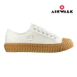 【AIRWALK】女鞋 女都會生活帆布鞋 休閒鞋 小白鞋 餅乾鞋(AW63208)