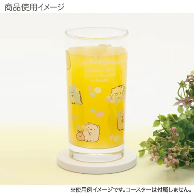 【San-X】角落生物 花園精靈系列 玻璃杯 角落小夥伴 花海(餐具雜貨)