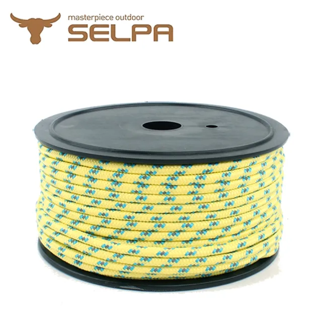 【SELPA】5mm反光營繩50米/野營繩/露營繩(兩色任選)