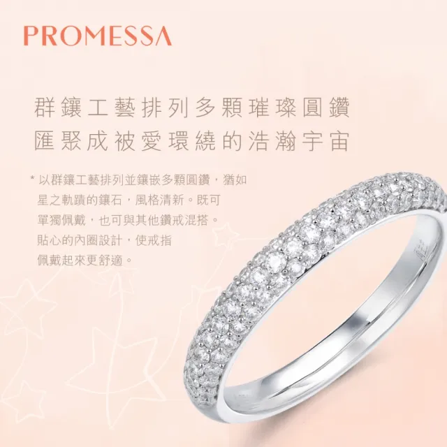 【PROMESSA】44分 18K金 星宇系列 鑽石戒指