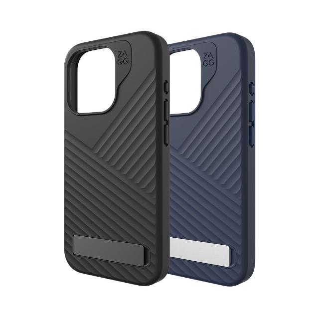【ZAGG】iPhone 15/15 Plus/15 Pro/15 Pro Max 石墨烯防摔保護殼(迪納利支架磁吸款)