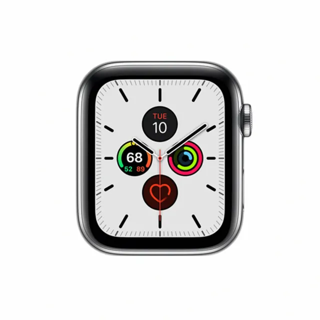 Apple 蘋果】B 級福利品Apple Watch S5 LTE 44mm 鋁金屬錶殼(副廠配件