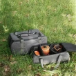 【好玩旅物】矮款_戶外露營野炊防水器具袋旅行收納包(相機收納包 登山野營雜物收納袋)