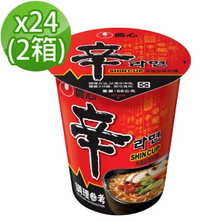 【NONG SHIM】農心辛辣白菜風味杯麵(75g)