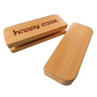 【happy cook】韓國製 IH陶瓷不沾萬用烤盤專用木製手把