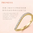 【PROMESSA】17分 18K金 星宇系列 鑽石戒指/線戒