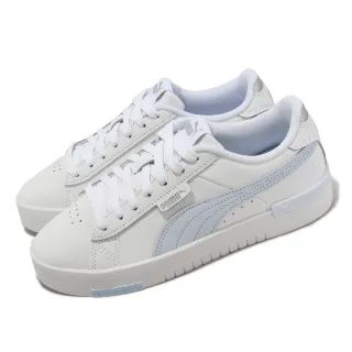 【PUMA】休閒鞋 Jada Renew 女鞋 白 藍 皮革 經典 復古 小白鞋(386401-16)