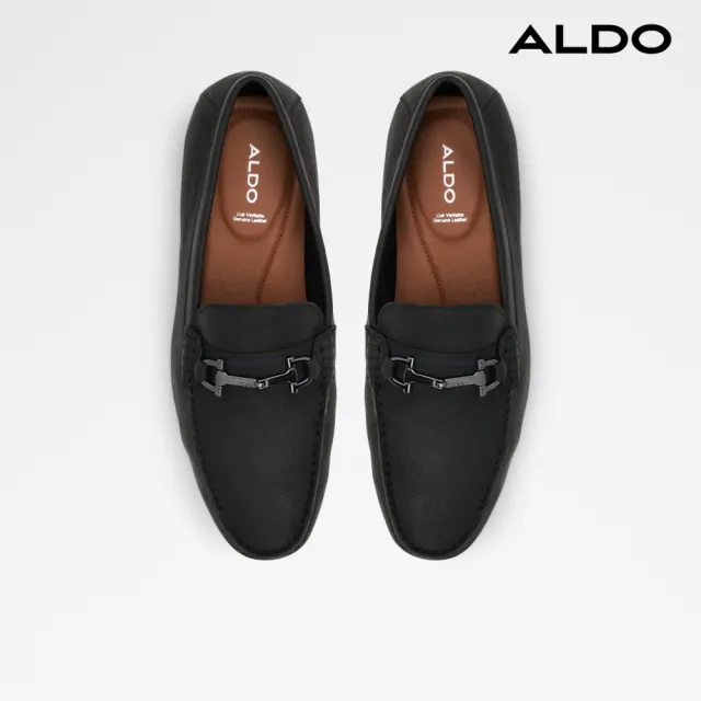 【ALDO】FANGIO-流行休閒樂福鞋-男鞋(黑色)