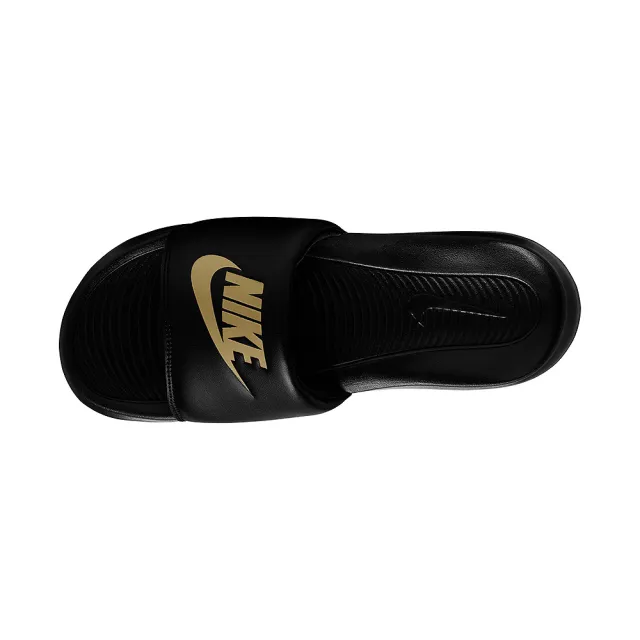 【NIKE 耐吉】拖鞋 男鞋 女鞋 運動 VICTORI ONE SLIDE 黑金 CN9675-006(3A5298)