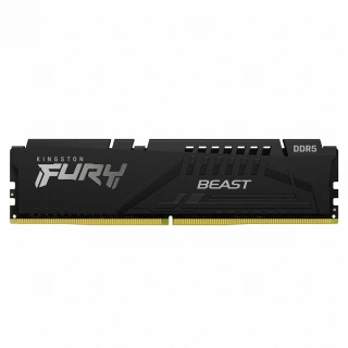 【Kingston 金士頓】FURY Beast 獸獵者 32G DDR5 5600 桌上型超頻記憶體(KF556C36BBE-32)