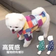 【QIDINA】春夏款寵物時尚飯糰襯衫(寵物衣服 寵物外出 貓咪衣服 狗狗衣服)