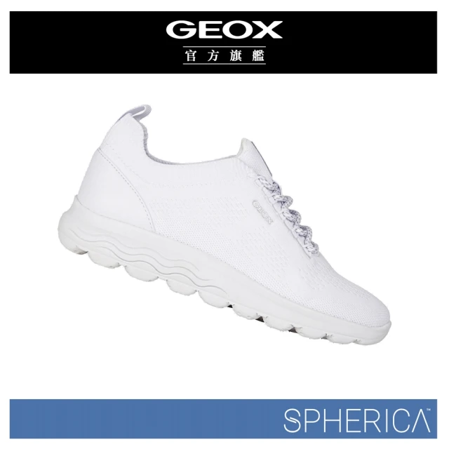 GEOX Spherica Woman 女士低筒運動鞋 白(SPHERICA™ GW3F101-00)